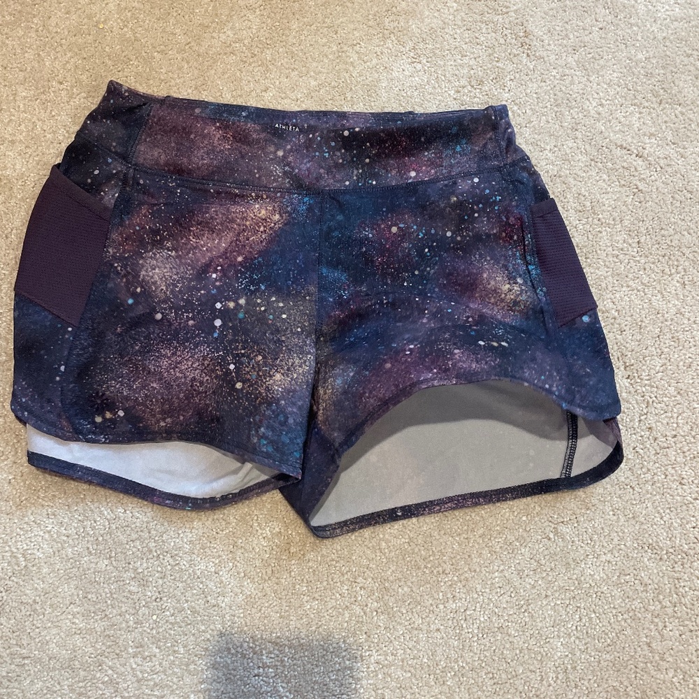 Athleta Girl Galaxy shorts